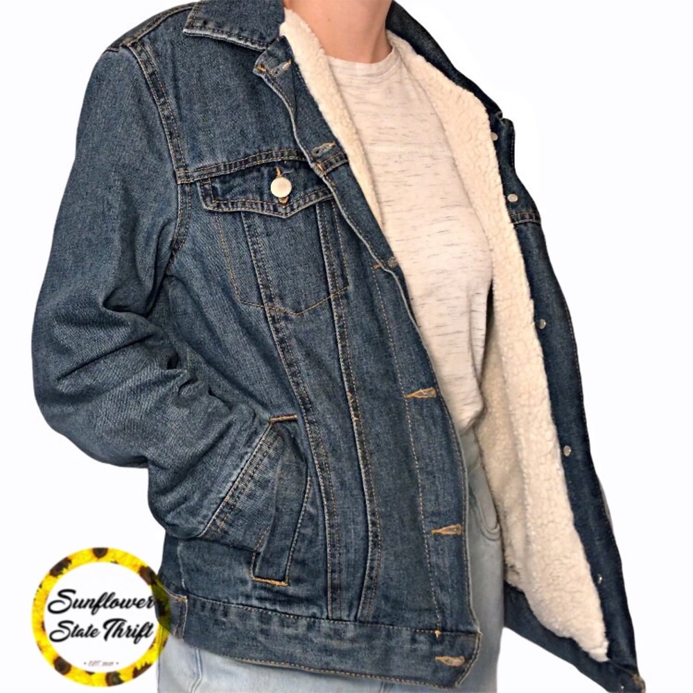 Warm denim jacket